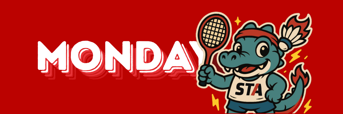 รอบตีแบดวันจันทร์ สนาม PuunPlus Sport Club