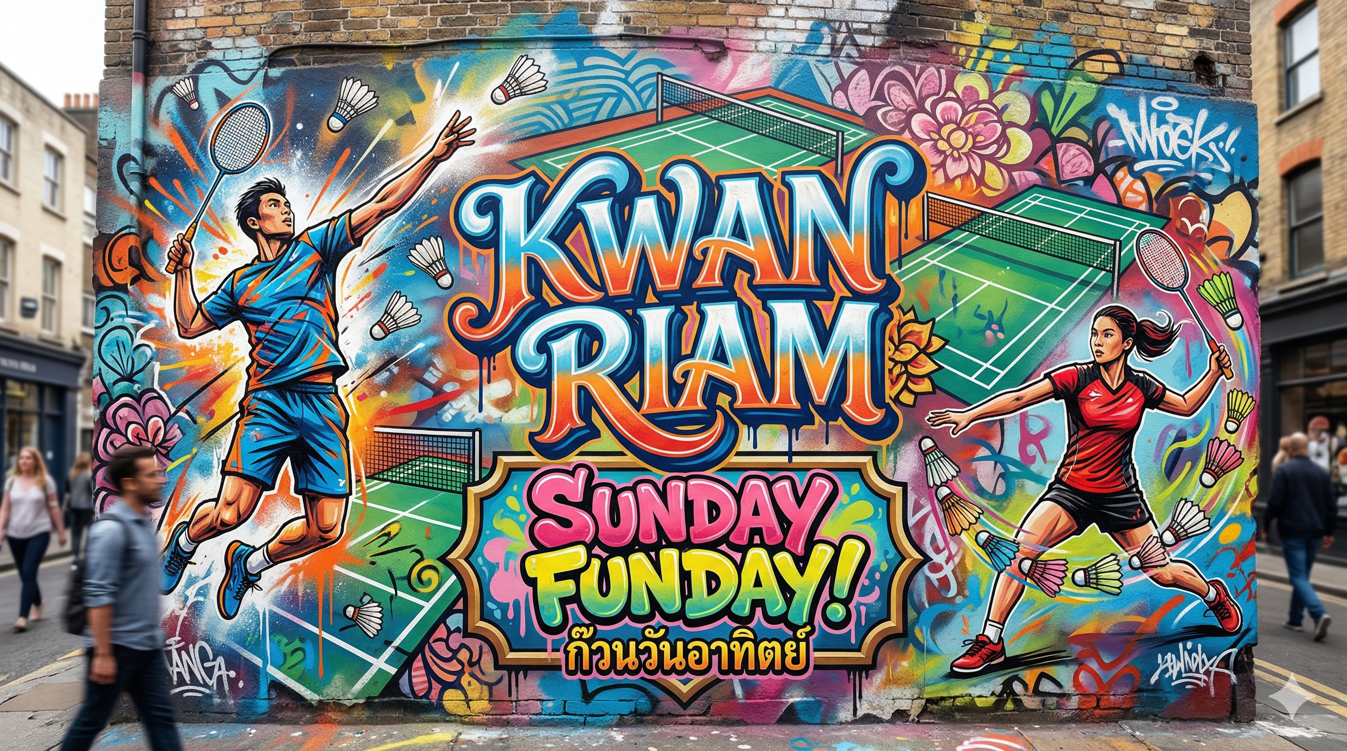 อาทิตย์ฟิตปั๋ง: แบดมินตันมันส์ยกก๊วน