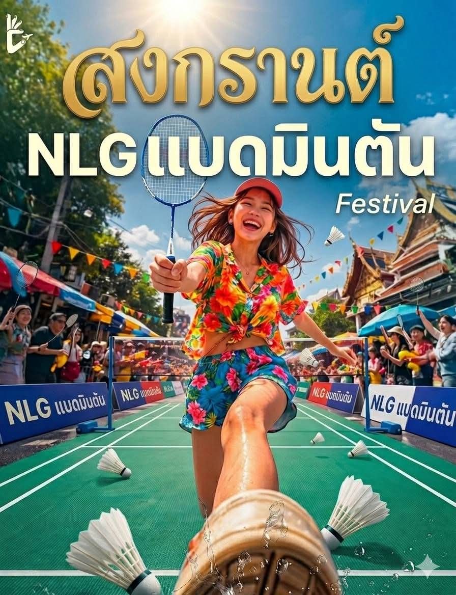 NLG Badminton Songkran
