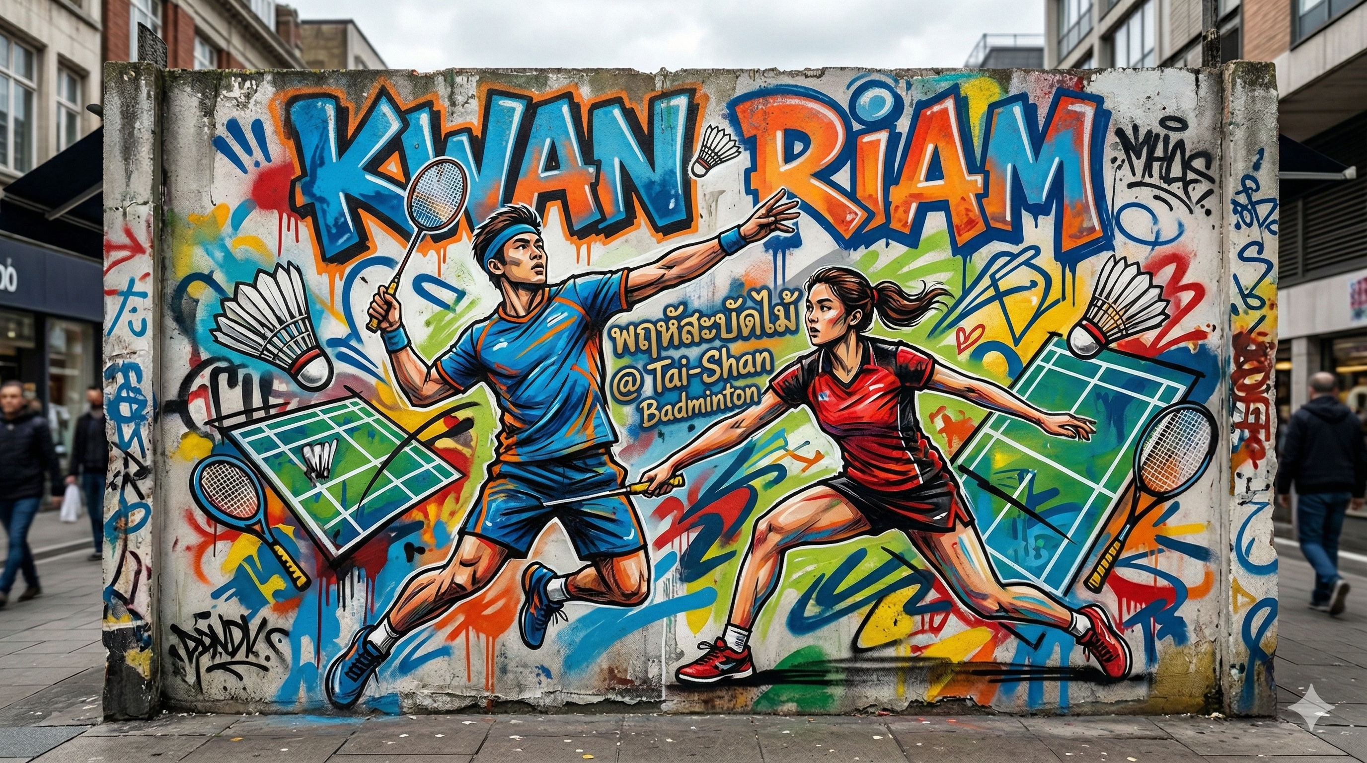 พฤหัสสะบัดไม้ @ Tai-Shan Badminton