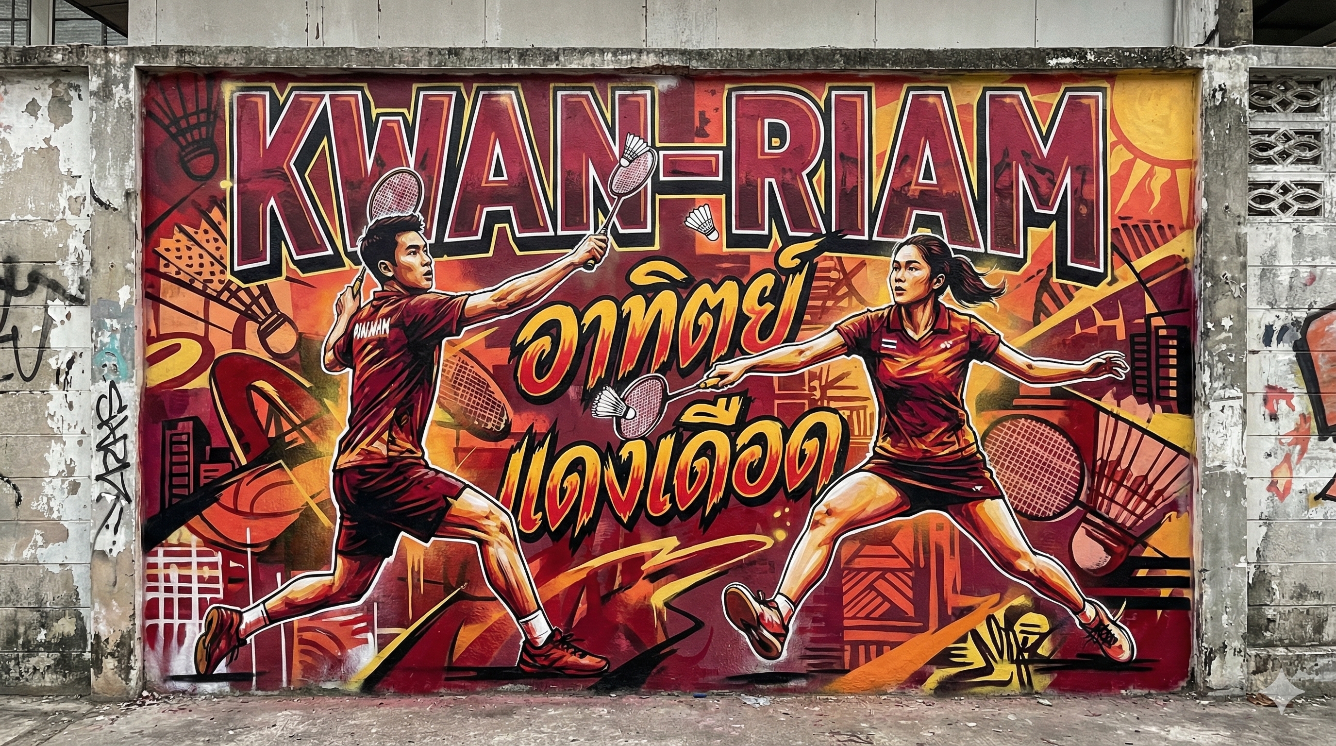 แผลเก่าไม่เกี่ยว... วันอาทิตย์นี้ขวัญ-เรียมขอหวดแบด!🛶🏸