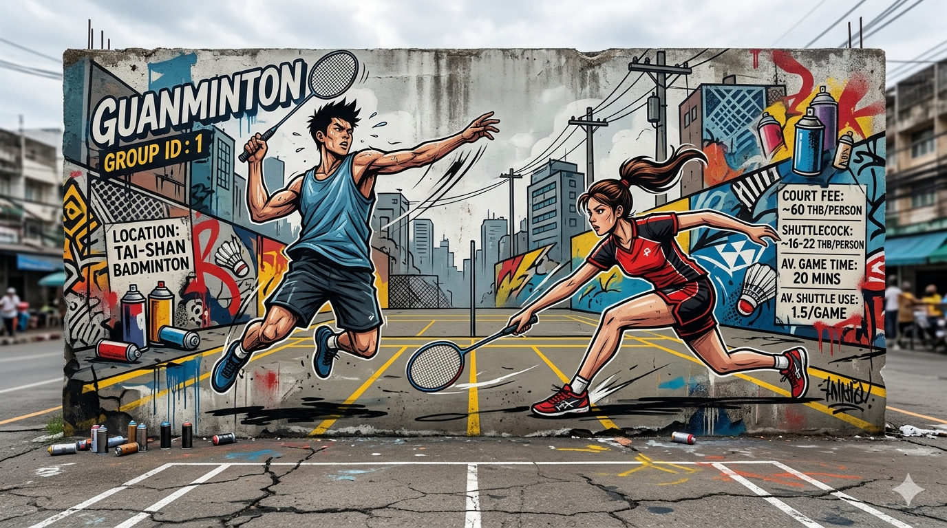 รูปภาพปกก๊วน KWAN-RIAM BADMINTON